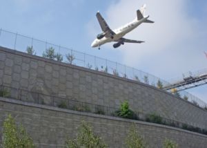 Airport MSE wall
